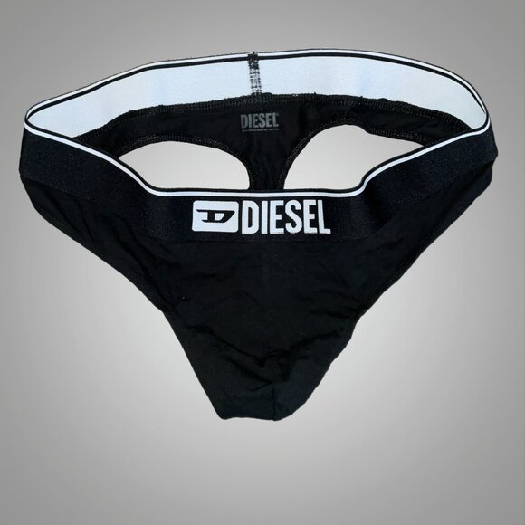 Diesel Men's UMBR Thong G-String Cotton Stretch Underwear. LARGE. NEW. - Picture 1 of 3